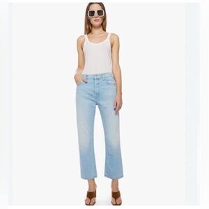 MOTHER Superior The Ditcher Crop jeans in Unripped 32